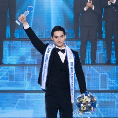 Phạm Tuấn Ngọc đăng quang Mr World Vietnam 2024