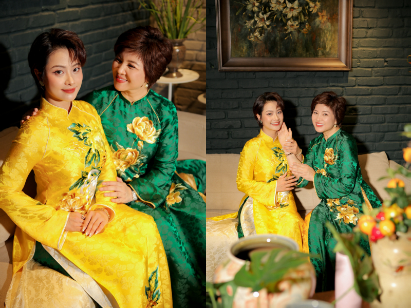 me con nhung lua mac ao dai lanv - 2