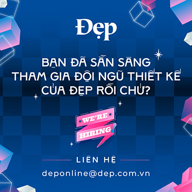 Tạp chí Đẹp tuyển dụng designer tại TP.HCM