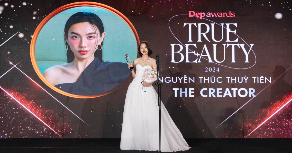 #DEPAWARDS2024 – “The Creator” Nguyễn Thúc Thuỳ Tiên: “Cảm ơn vì đã luôn tìm thấy vẻ đẹp ngay từ trong hoàn cảnh khó khăn nhất!”