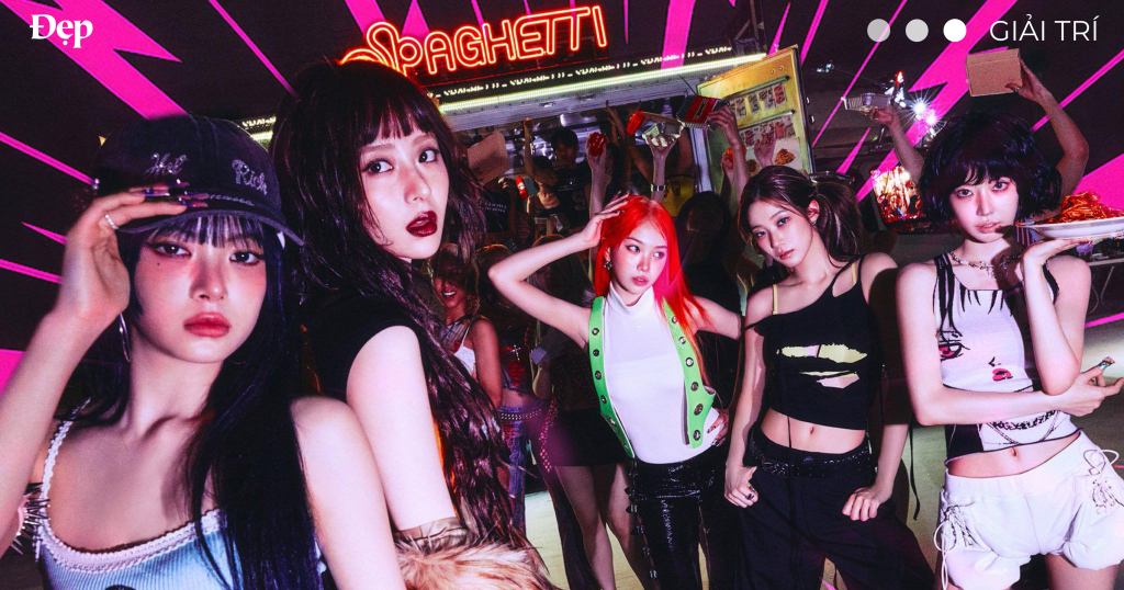 Le Sserafim và j-hope cùng gây sốt với ca khúc “Spaghetti”