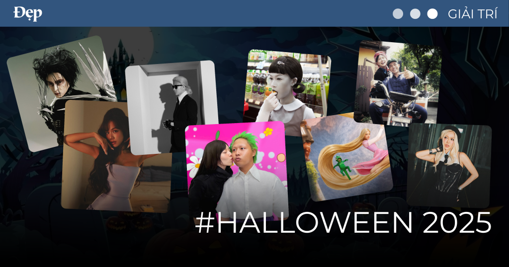 #Halloween2025 – Châu Bùi hóa công chúa tóc mây, gia đình Salim bước vào thế giới “Spirited Away”