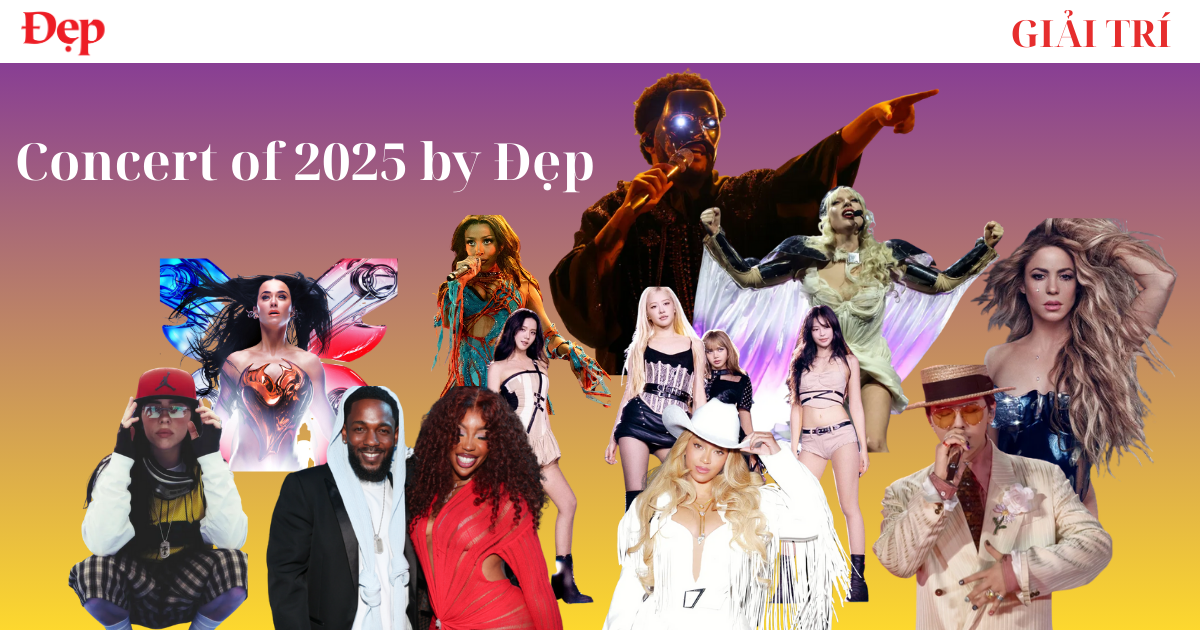 #DEPTOPLIST2025 – Top 10 chuyến lưu diễn bùng nổ nhất năm