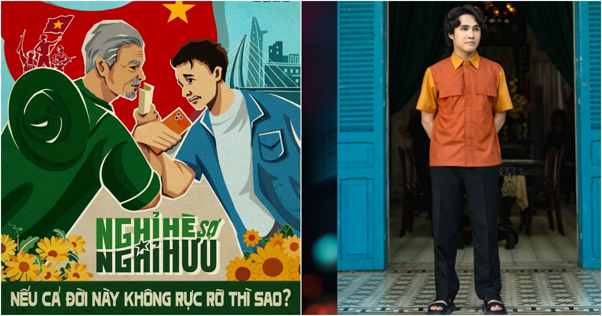 Huỳnh Lập giới thiệu phim điện ảnh “Nghỉ Hè Sợ Nghỉ Hưu” qua First-look Poster lấy cảm hứng từ tranh cổ động