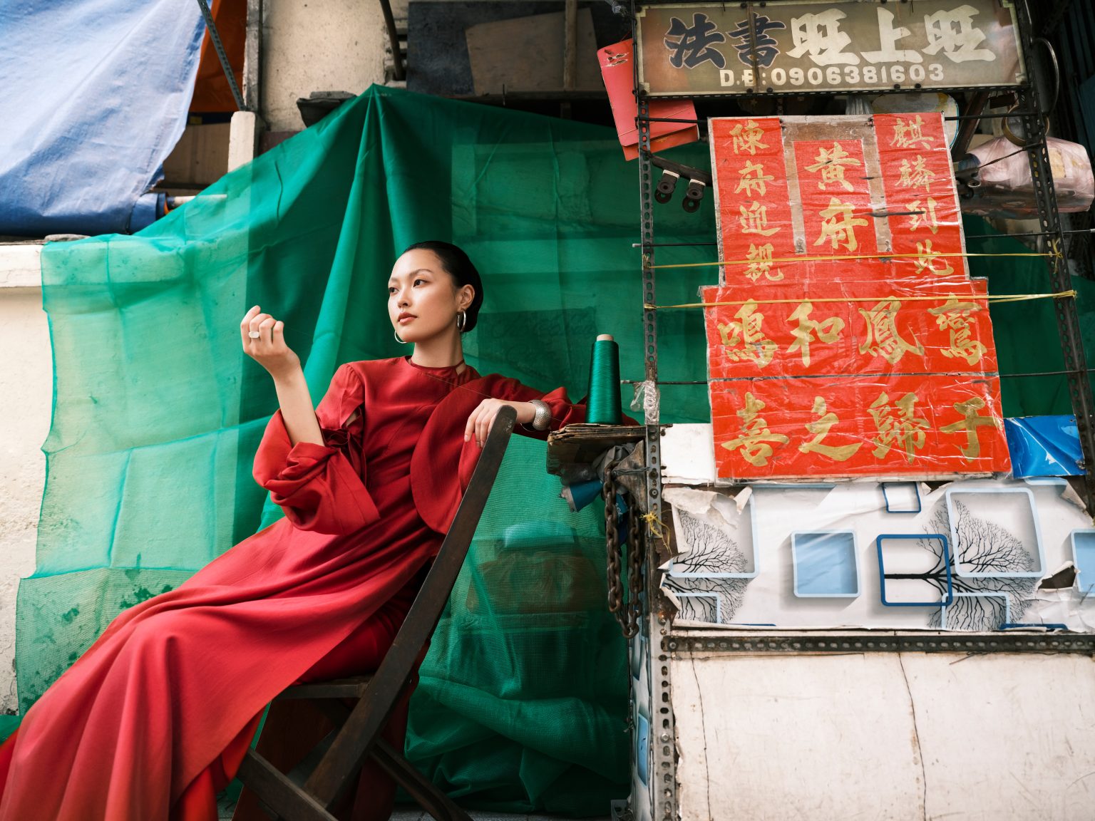 #DEPTET – NTK Gen Z đưa nàng Tô Thị bước vào bộ sưu tập áo dài đầu tiên