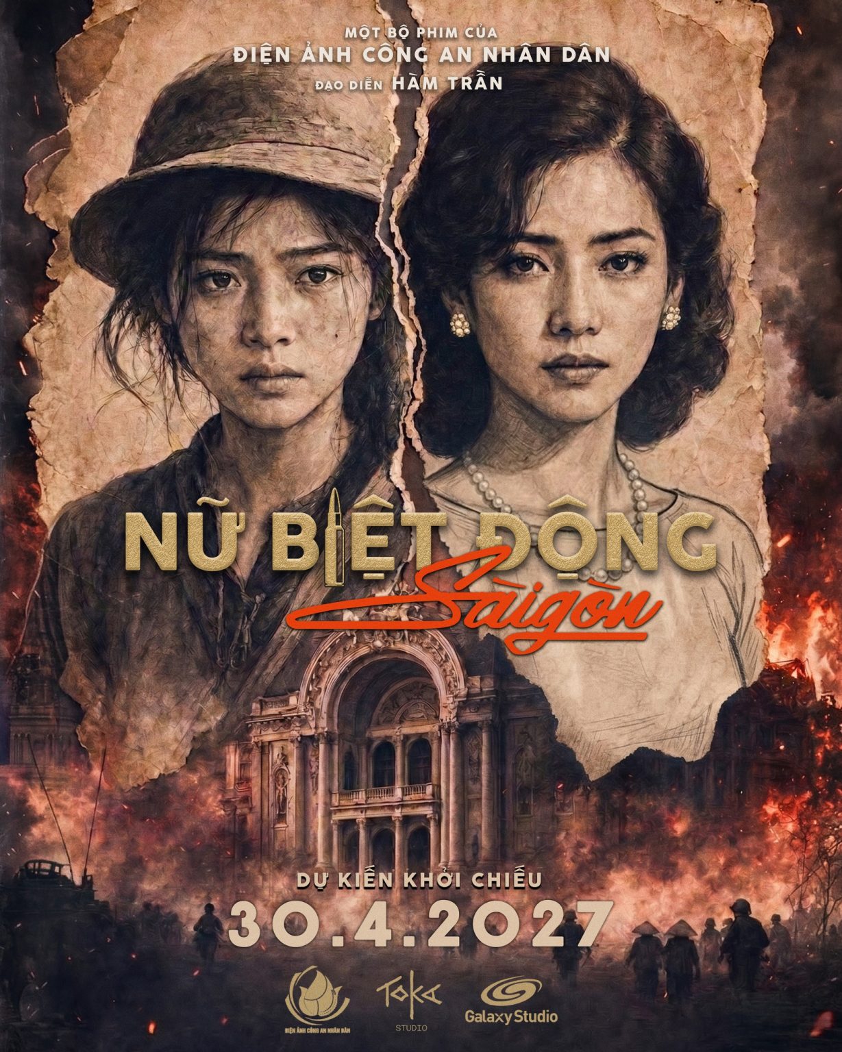 Đạo diễn Hàm Trần tiếp tục bắt tay Điện ảnh Công an Nhân dân với dự án “Nữ Biệt Động Sài Gòn”